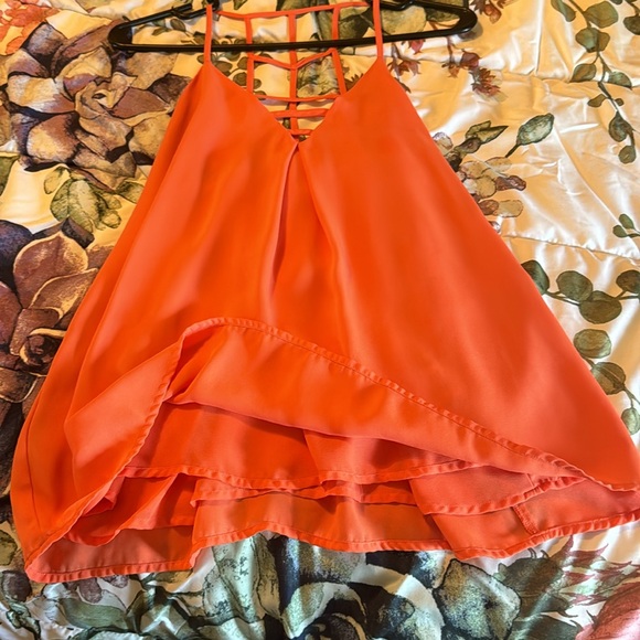 Chiffon cage tank - Picture 4 of 6